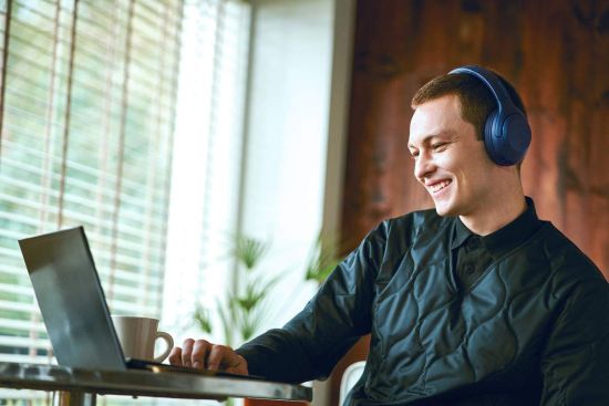 Наушники Sony WH-XB900N (Blue)